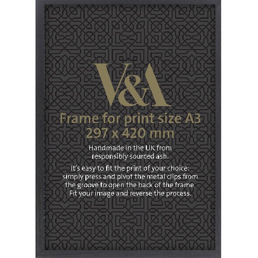 V&A Black box picture frame - A3